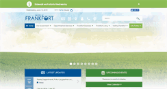 Desktop Screenshot of frankfort-in.gov